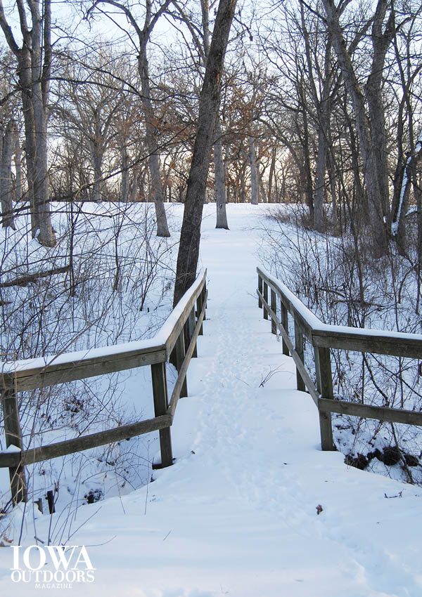 Make a winter retreat to Lake of Three Fires State Park | Iowa DNR